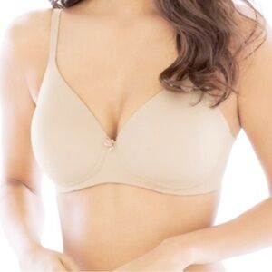 Soma Bra Embraceable Wireless 34DD or E nude sand color